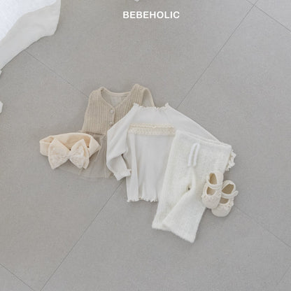 bebeholic louis lace tee (3-18m)