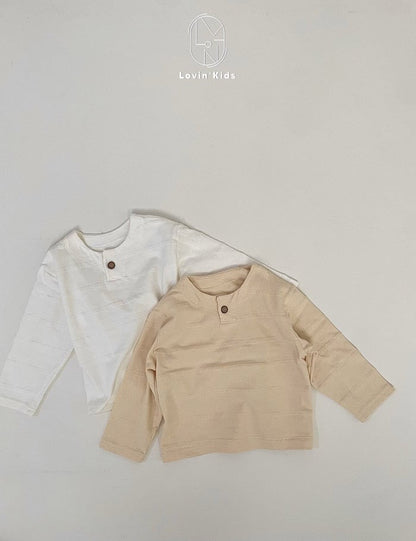 lovin one button tee (80-125cm)