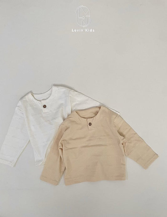 lovin one button tee (80-125cm)