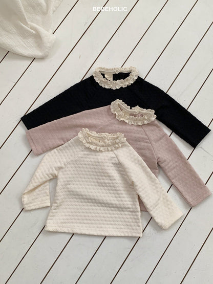 bebeholic clover lace tee (3-18m)