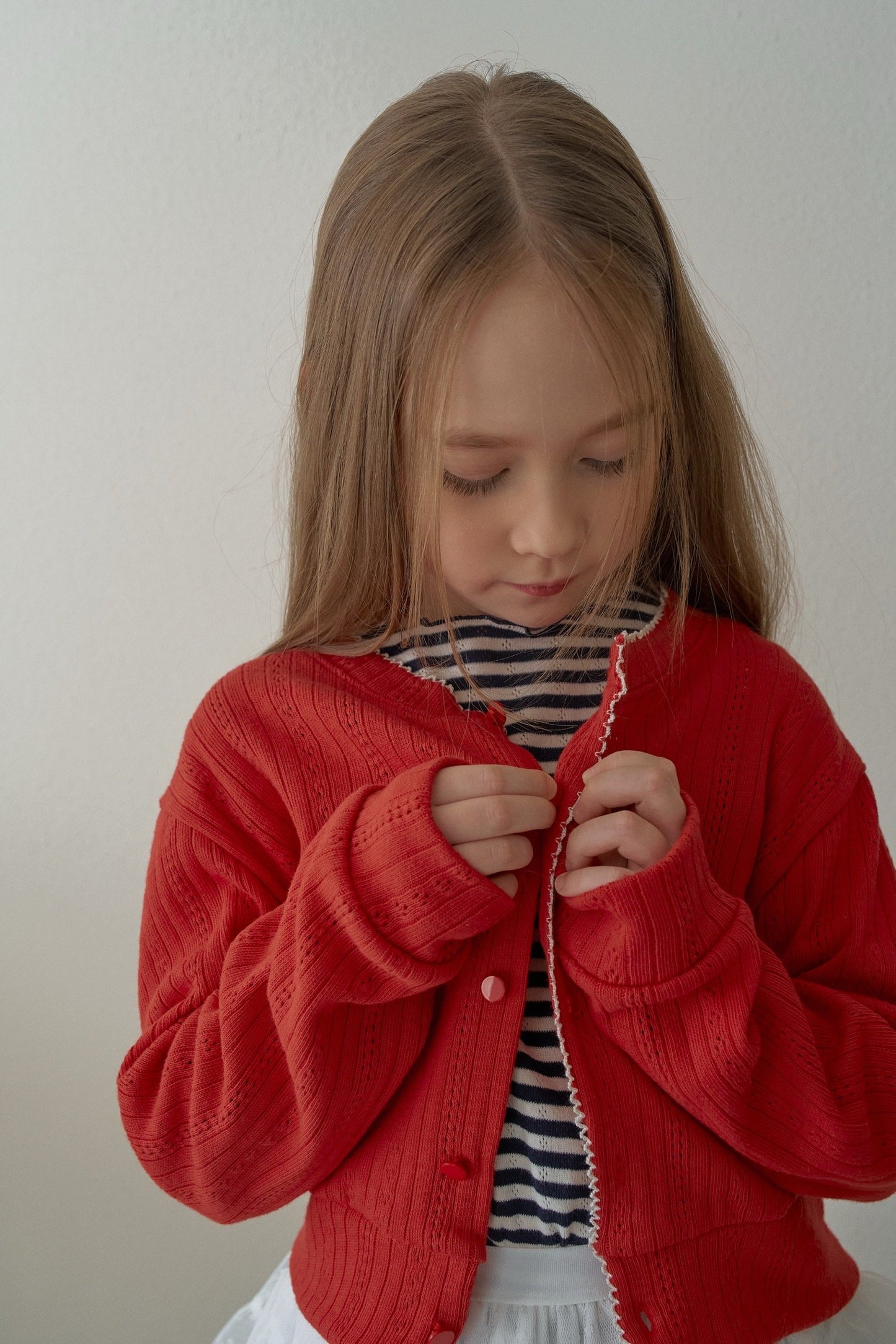 momoann berry cardigan (90-130cm)