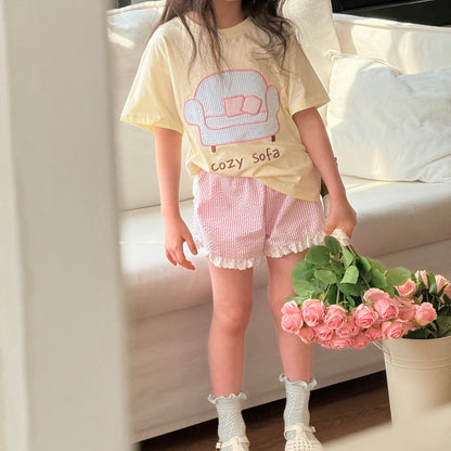 ninibello cozy sofa short sleeve t-shirt (80-130cm)