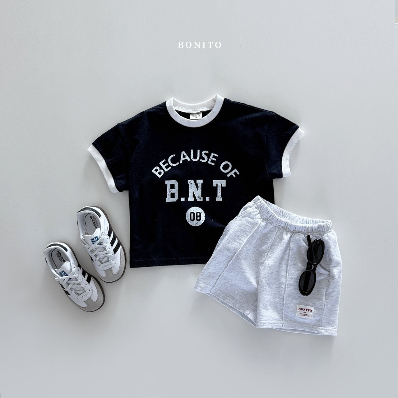 bonito plain bottle shorts (70-140cm)