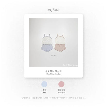 Bebenine Floral Sleeveless Set (6-24m)