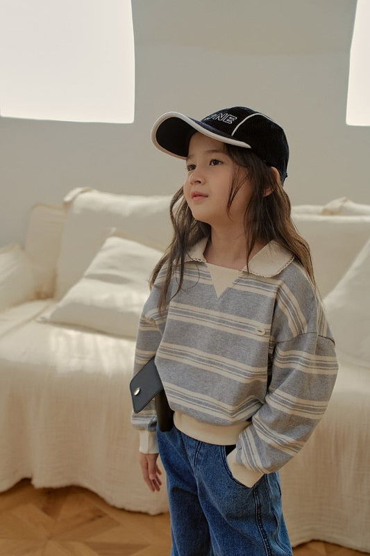 momoann kos collar sweatshirt (90-150cm)