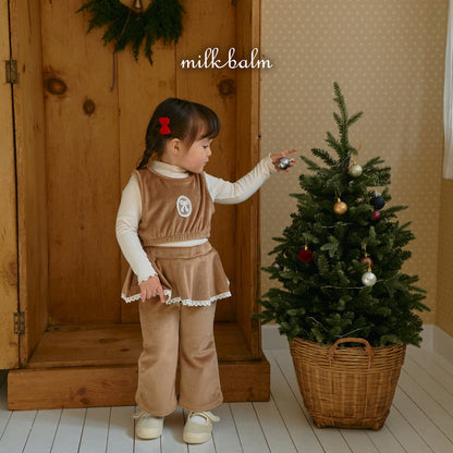 milkbalm mink vest (75-125cm)