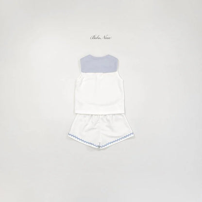 Bebenine Collar Sleeveless Set (65-110cm)