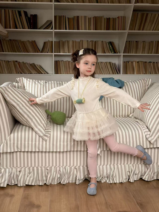 aiai roro rib leggings (95-140cm)