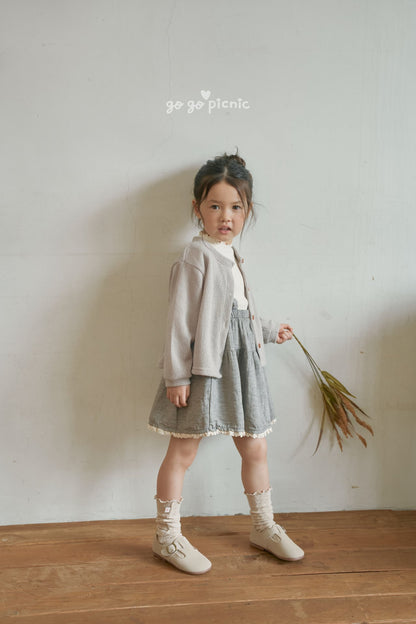 go go picnic popo cardigan (70-120cm)