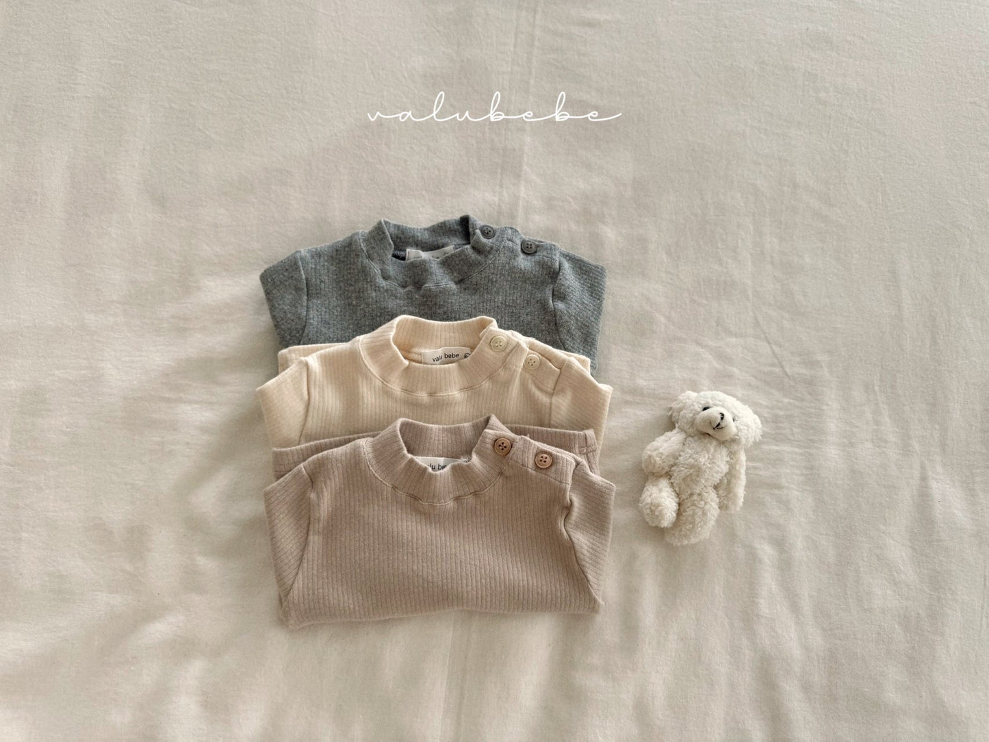 valubebe half neck fluffy tee2 (70-110cm)