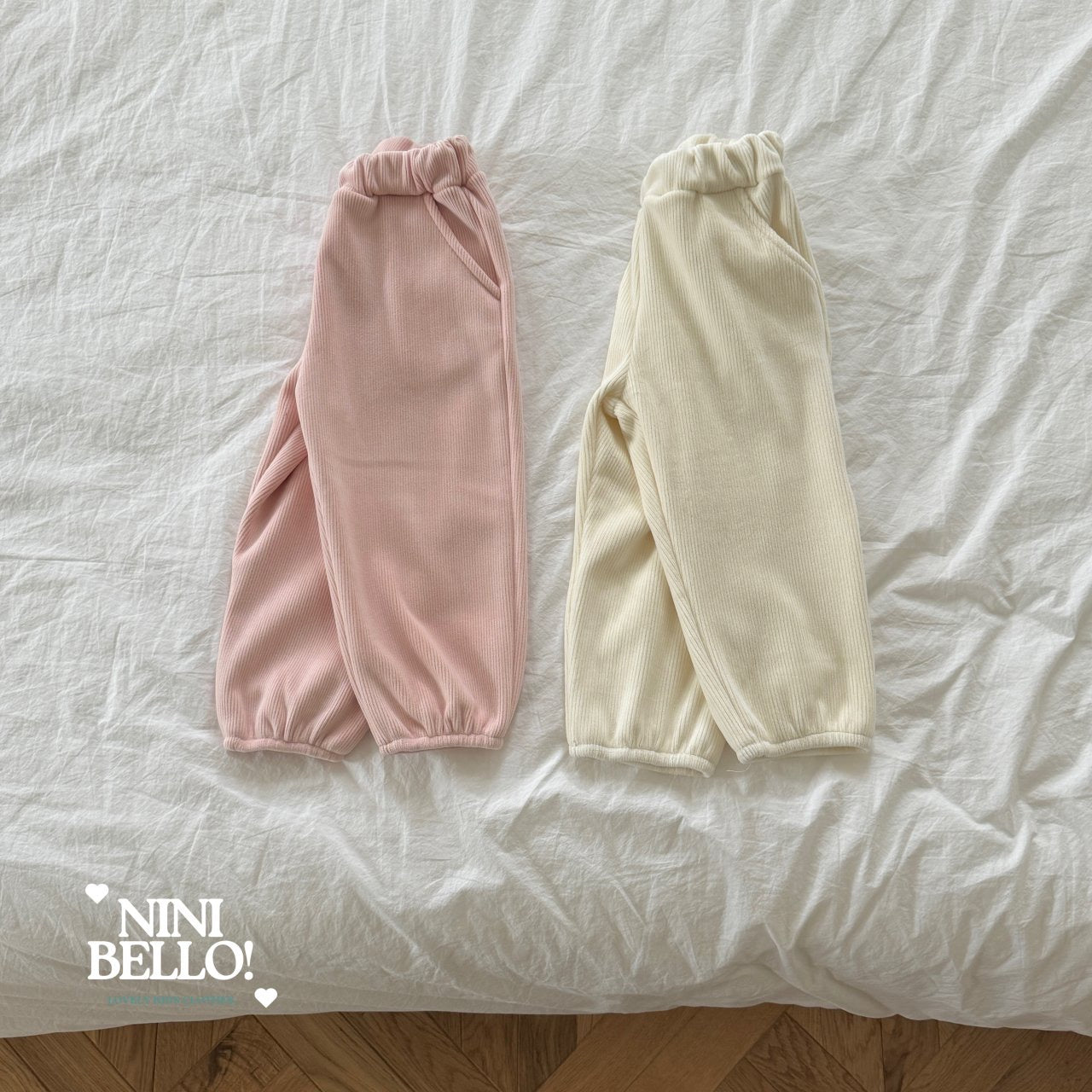 ninibello cozy velour pants (80-125cm)