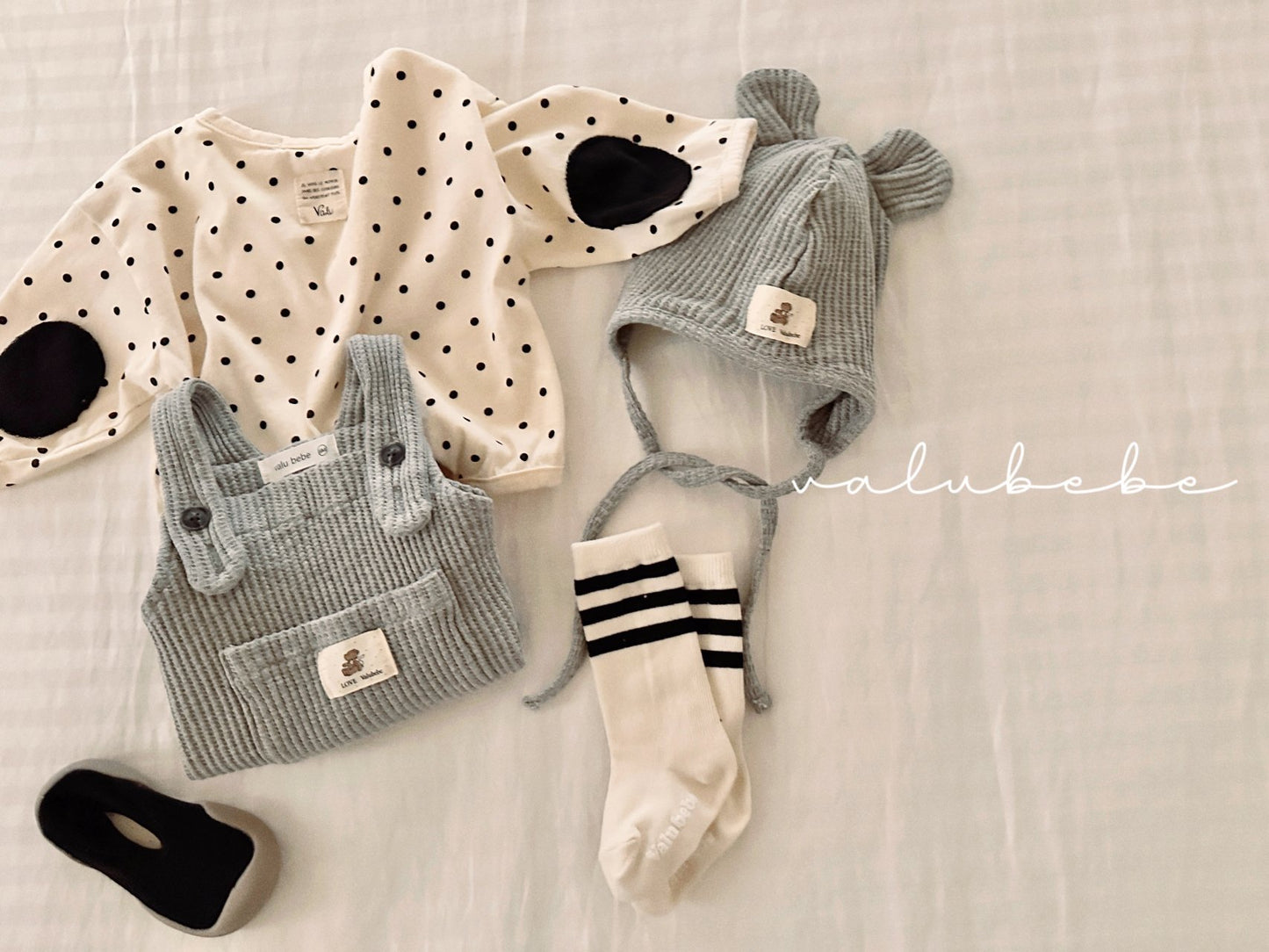 valubebe waffle bear bonnet (Bebe)