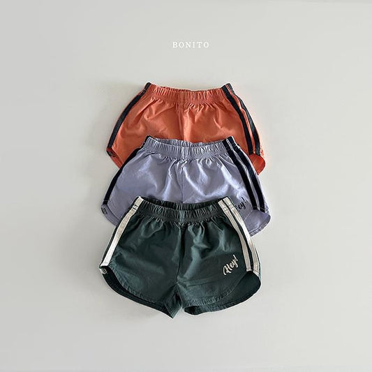 Bonito Hey!側身雙線短褲 (Bebe-kids 70-120cm)