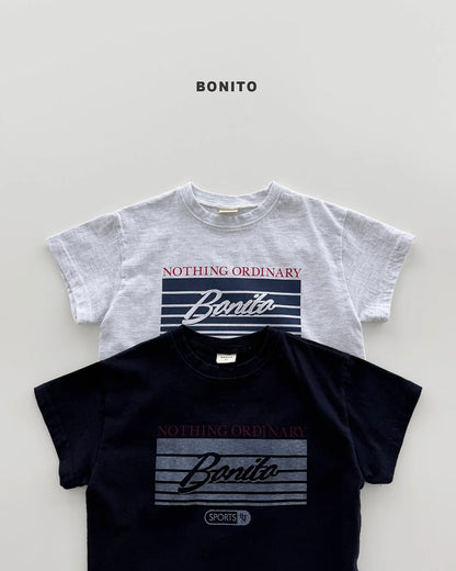 Bonito ordinary tee (Bebe & kids & adult )