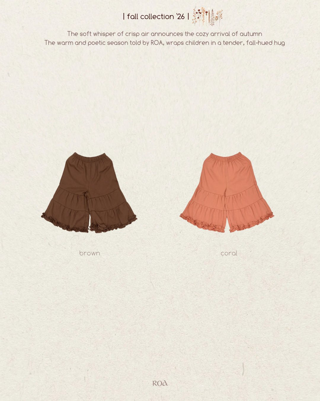 Roa shuette pants (80-120cm)