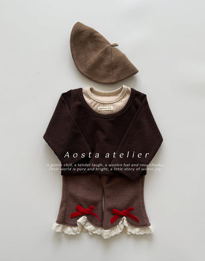 Aosta winter ribbon pants (~70-115cm)