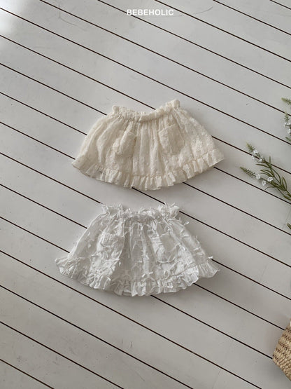 bebeholic french layered skirt
