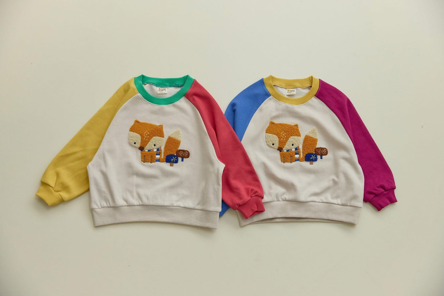 Orangemom 狐狸撞色上衣 (95-140cm)