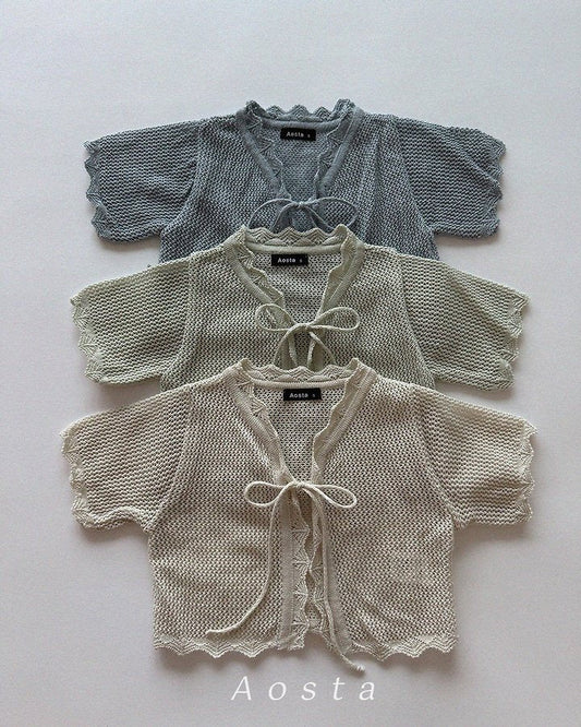 Aosta knit cardigan (~80-115cm)