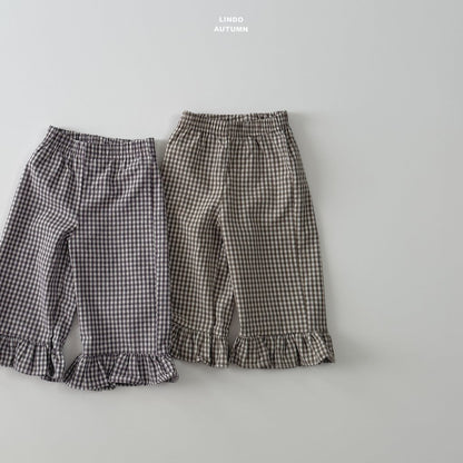 LINDO sweet plaid pants (80-125cm)