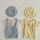 Aosta knit overalls