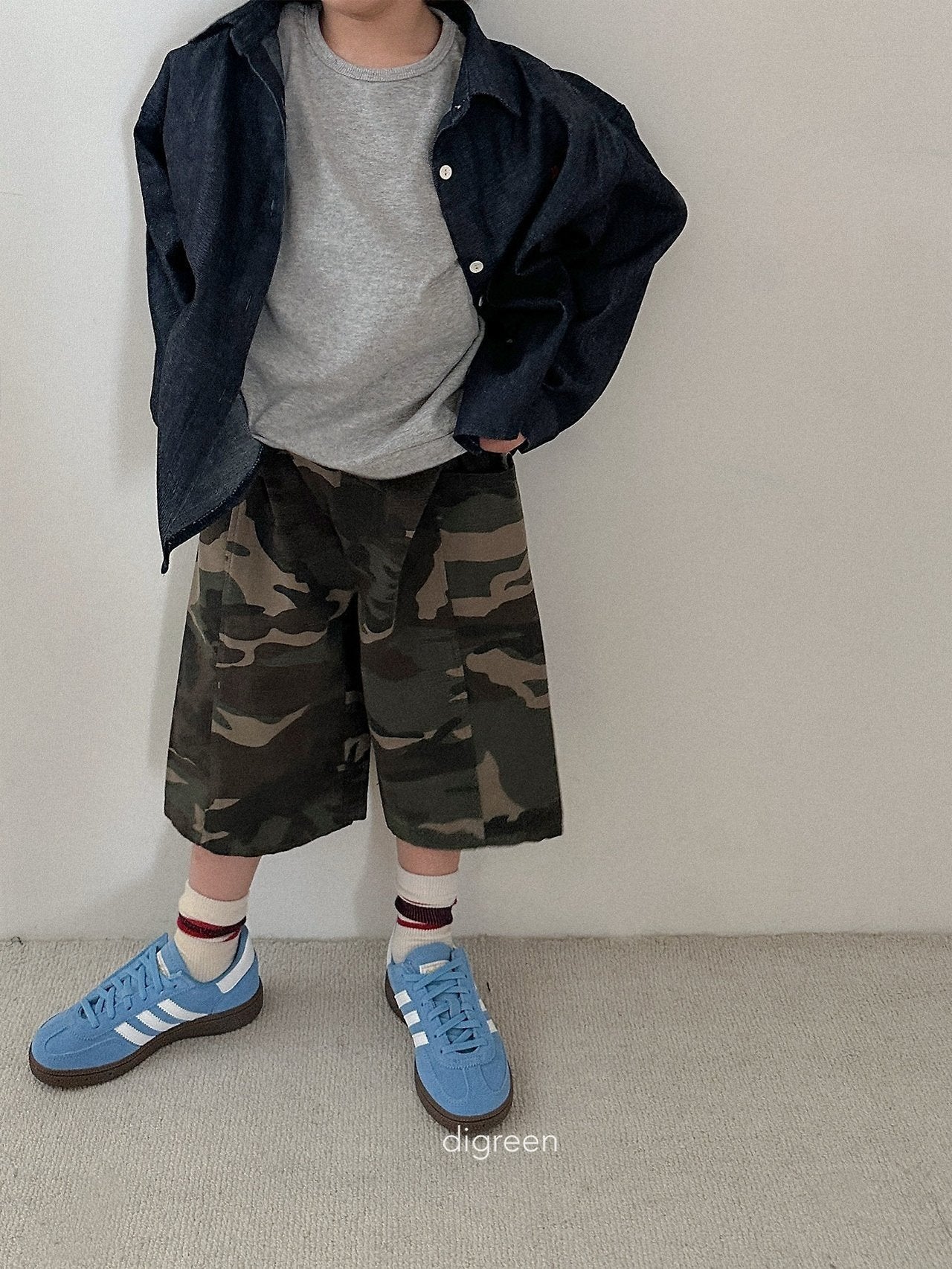 digreen camo bermuda (85-130cm)