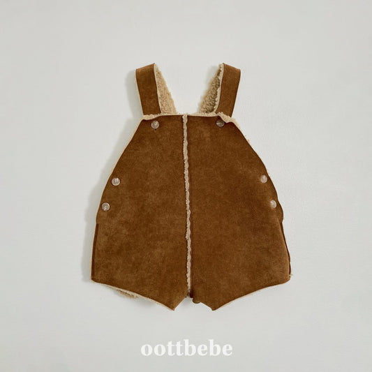 Oottbebe 暖暖泰熊吊帶褲 (75-120cm)