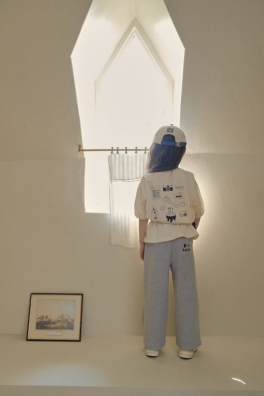 momoann happy short sleeve t-shirt (90-150cm)