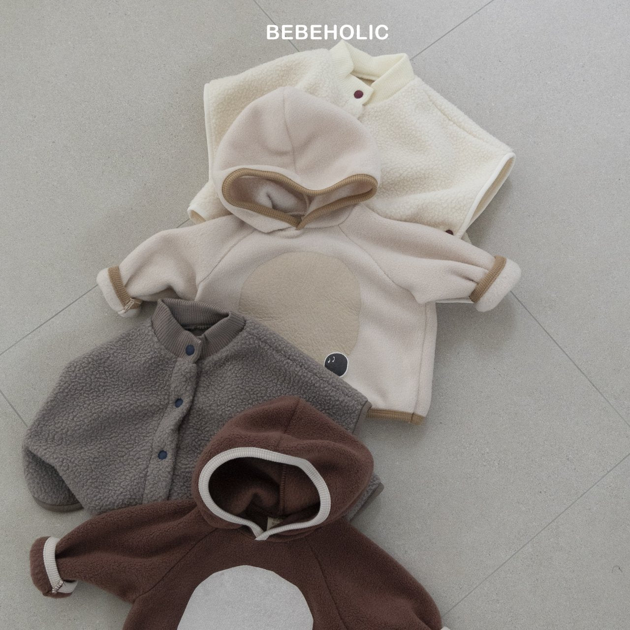 bebeholic backgom hoodie (3-18m)