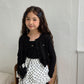 ELLYMOLLY maple frill cardigan (90-145cm)