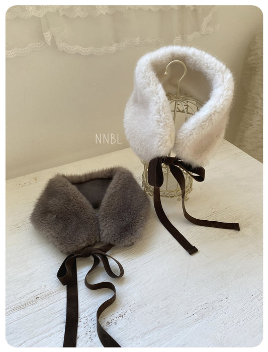 nunubiel mink collar