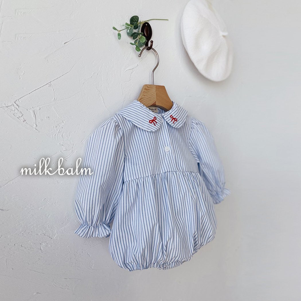 milkbalm sally ribbon suit (3-18m)