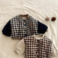 valubebe check padded baseball jumper (70-110cm)