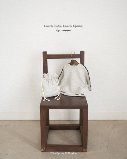 anggo cookie&cream romper (3-12m)