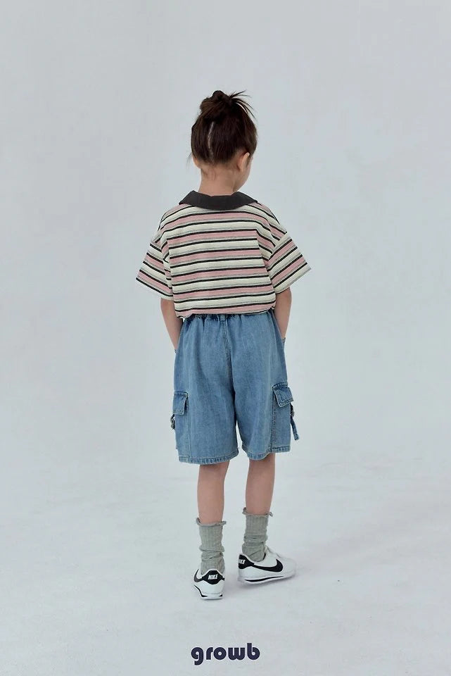 Growb Track Collar Tee (90-155cm)