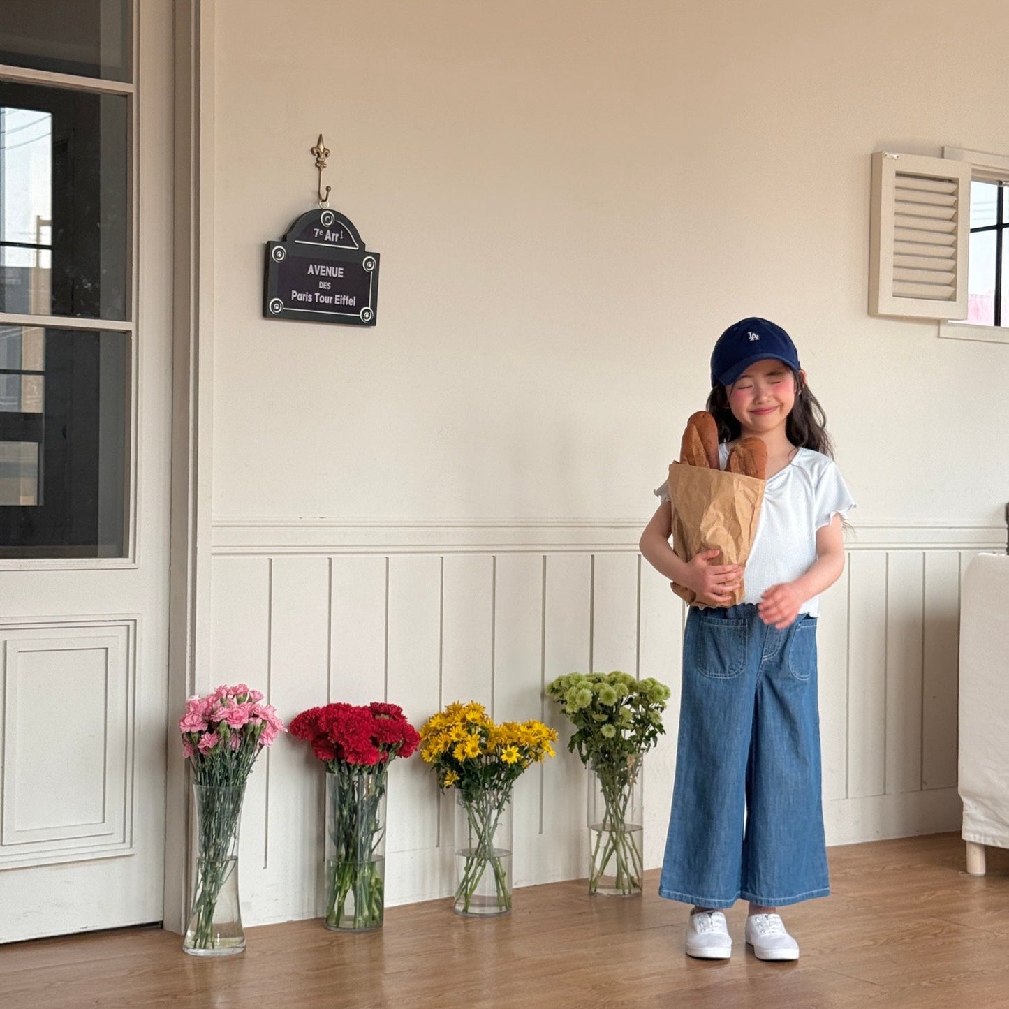 ninibello ade denim pants (80-130cm)