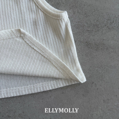 ELLYMOLLY clean v-cut sleeveless (90-145cm)