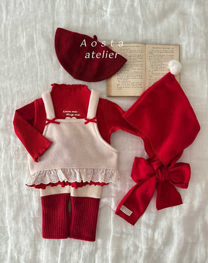 Aosta winter ribbon vest (~70-115cm)