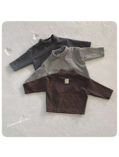 nunubiel stripe turtleneck (75-120cm)