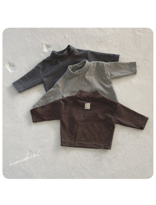 nunubiel stripe turtleneck (75-120cm)
