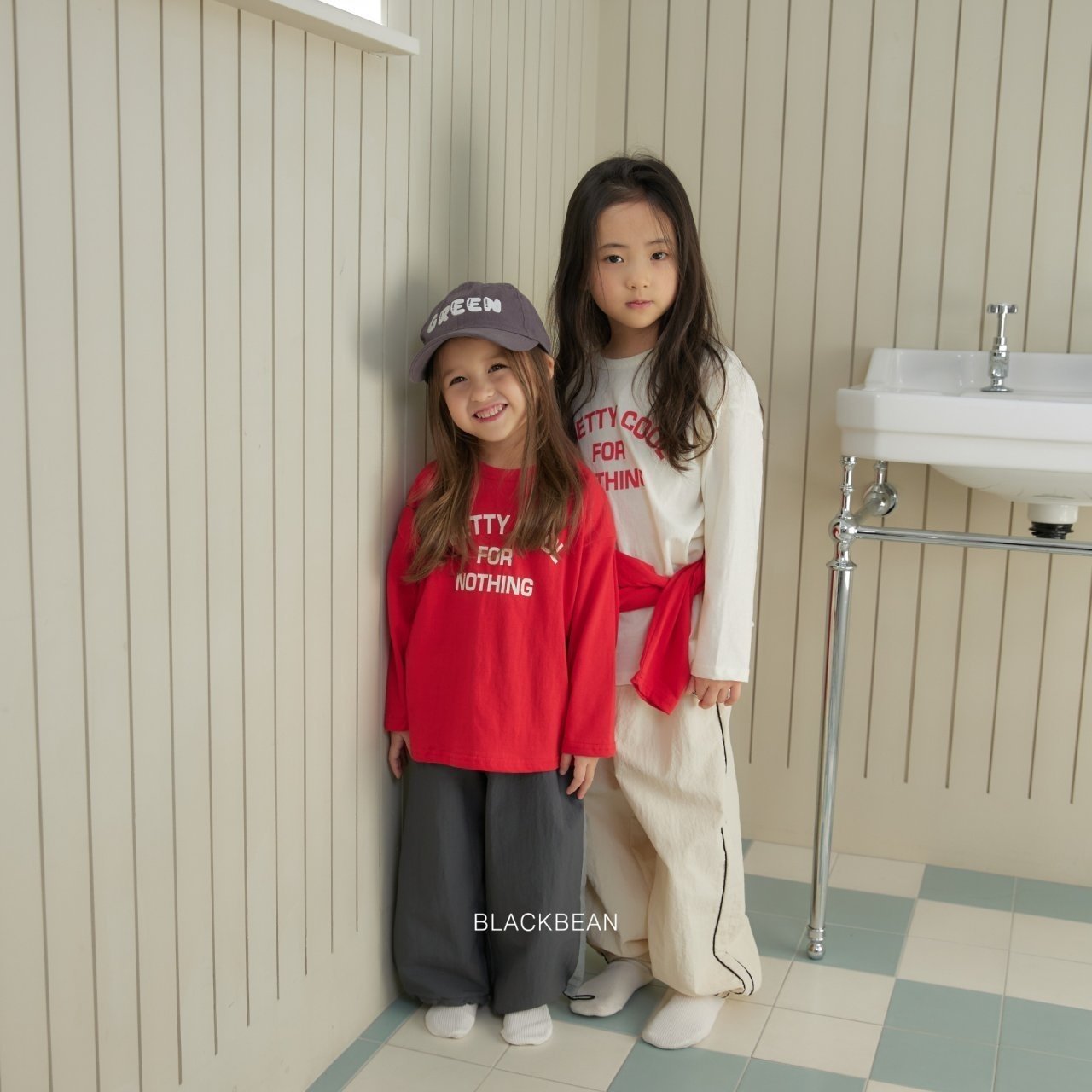 blackbean normal tee(kids)