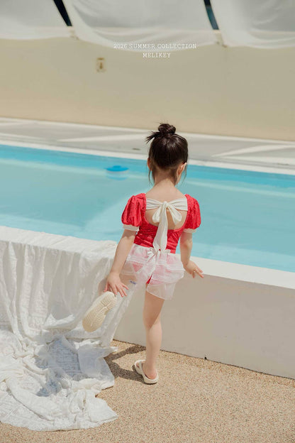 melikey mini dot swimsuit (85-135cm)