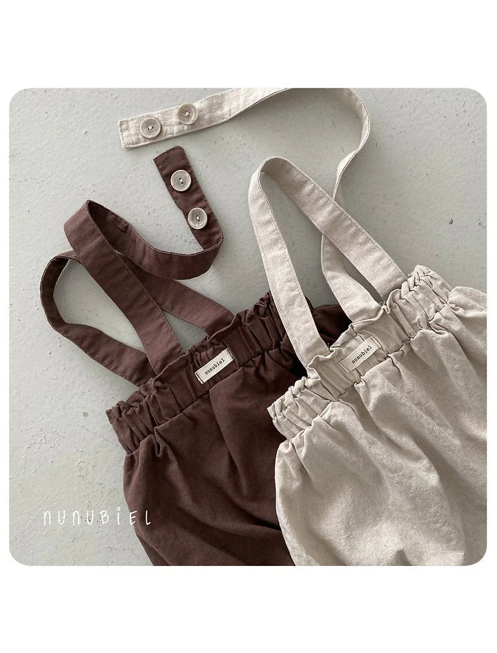 Nunubiel cool suspender romper (6–18m)