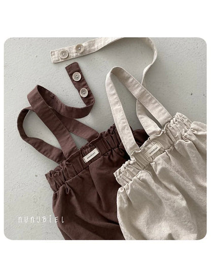 Nunubiel cool suspender romper (6–18m)