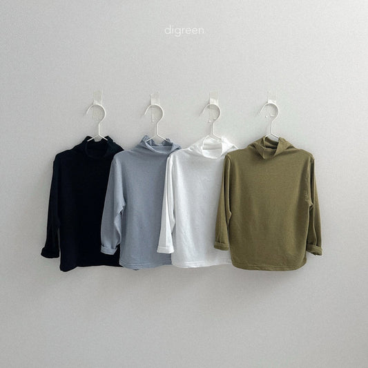 digreen stretchy soft turtleneck (90-130cm)
