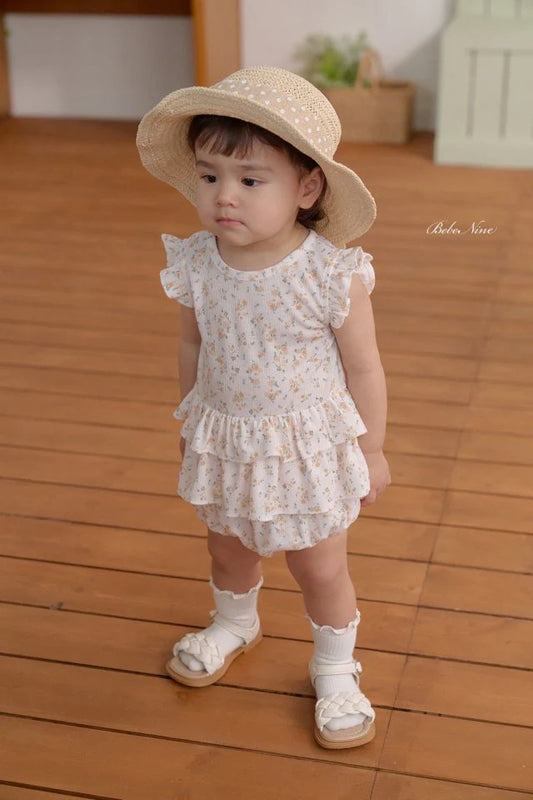 Bebenine Flower Bloomer Set (6-24m)