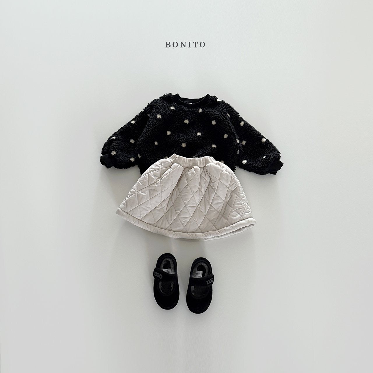 Bonito quilted tumble skirt (~80-140cm)