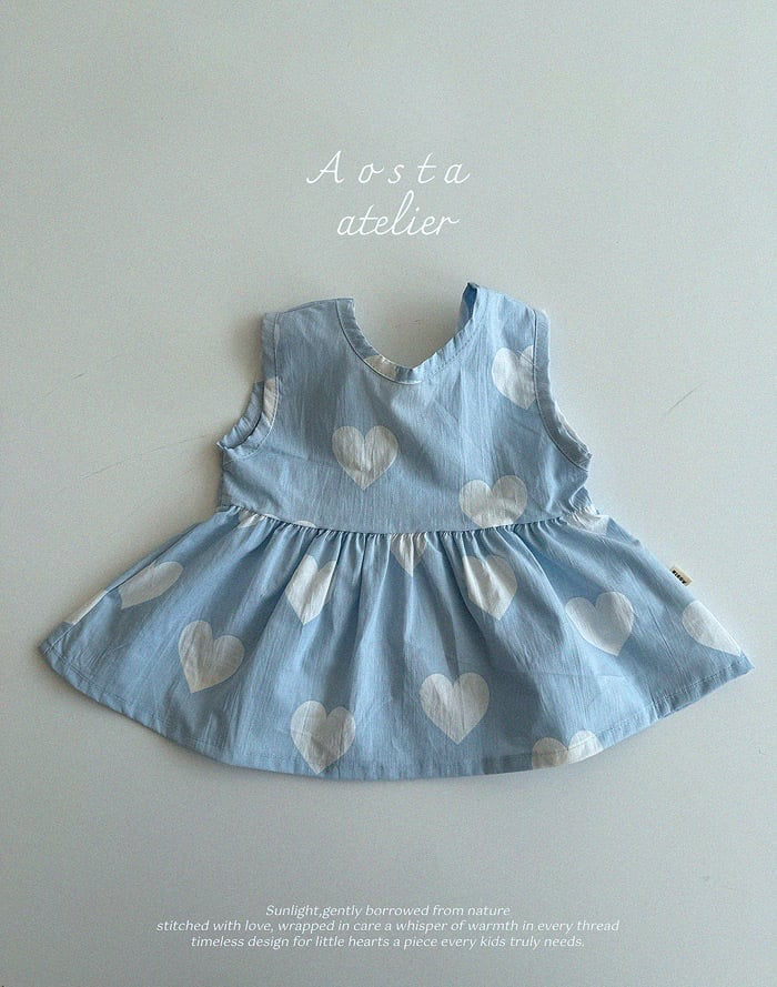 aosta Heart blouse (70-110cm)