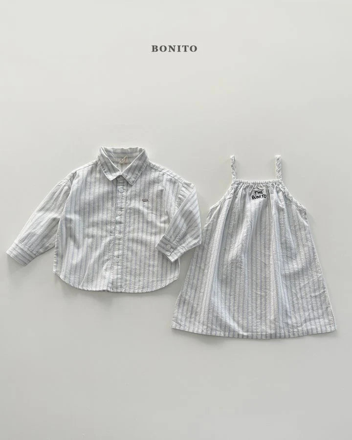 Bonito Buddy Stripe Shirt (~80-140cm)
