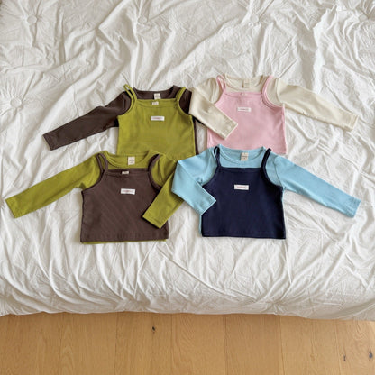 ninibello bib rib tee (80-130cm)